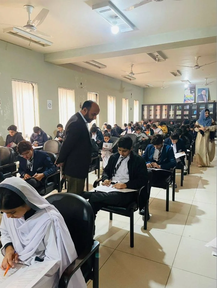 A supervised academic tournament session